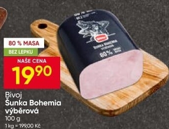 Šunka Bohemia výběrováBivoj