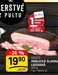 Anglická slanina LE&amp