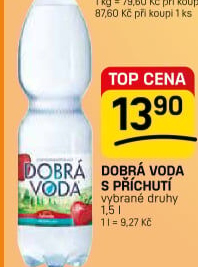 Ochucená voda Dobrá voda