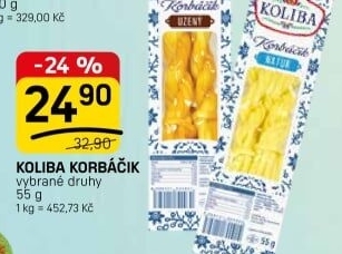 Sýr korbáčik Koliba Bystřice pod Hostýnem