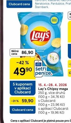 Lay's Chipsy mega