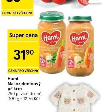 Hami Masozeleninový příkrm