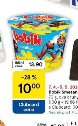 Bobík Smetanový krém
