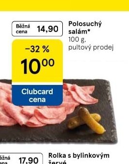 Polosuchý salám