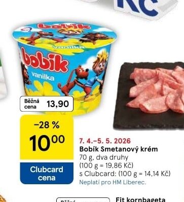 Bobík Smetanový krém