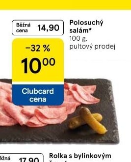 Polosuchý salám