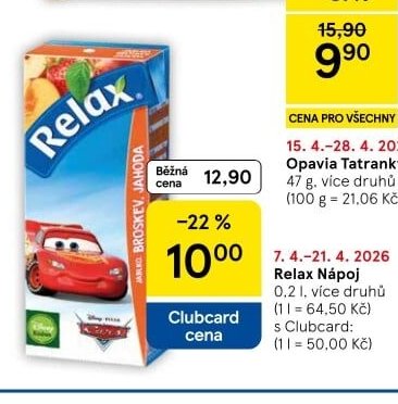 Relax Nápoj