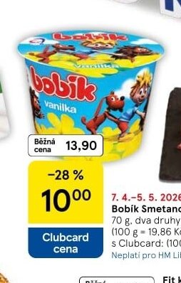 Bobík Smetanový krém