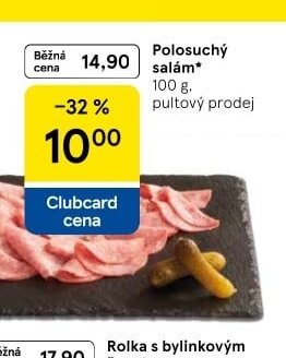 Polosuchý salám