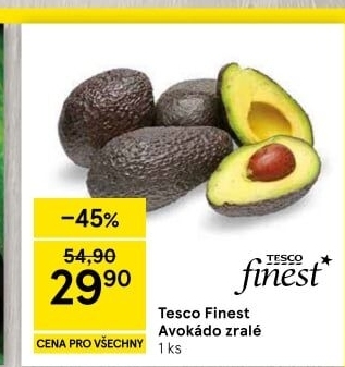 Avokádo Tesco Finest