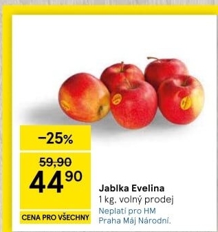 Jablka Evelina