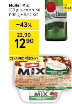 Jogurt Müller Mix