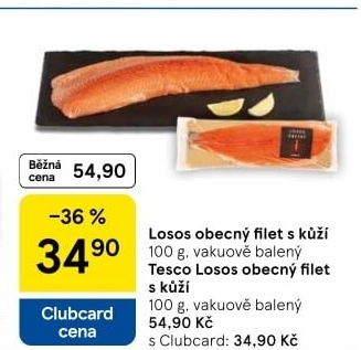 Losos obecný filety