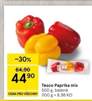 Paprika mix Tesco