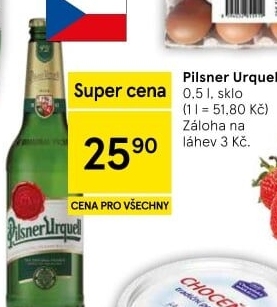 Pivo Pilsner Urquell