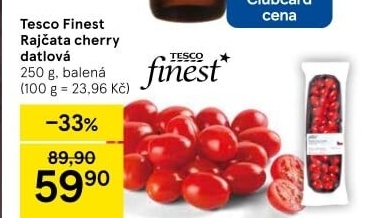 Rajčata cherry Tesco Finest