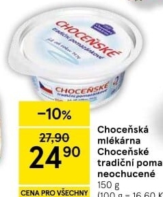 Tradiční pomazánkové Choceňské