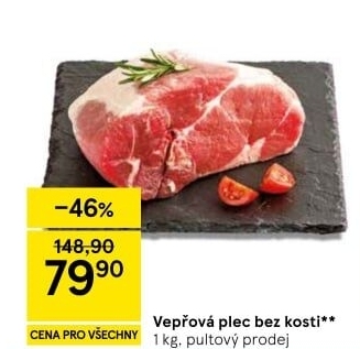 Vepřová plec bez kosti
