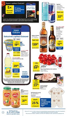 akční leták Tesco 15.4.2026-21.4.2026