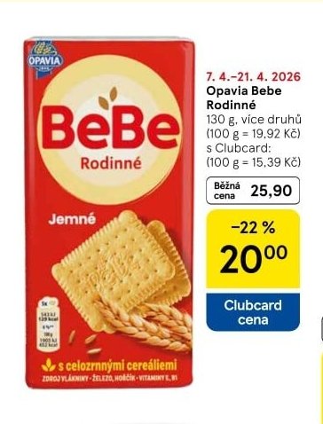Opavia BeBe Rodinné