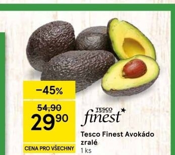 Avokádo Tesco Finest
