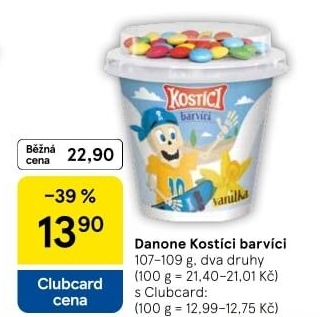 Dezert Kostíci Danone