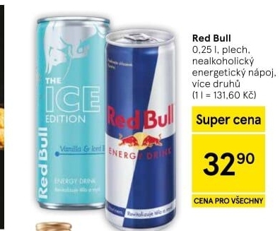 Energetický nápoj Red Bull