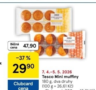 Muffiny mini Tesco