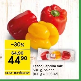 Paprika mix Tesco
