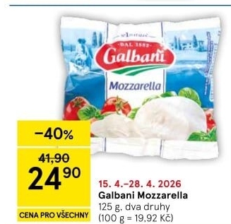 Sýr Mozzarella Galbani