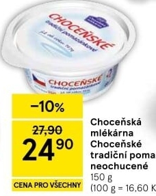 Tradiční pomazánkové Choceňské
