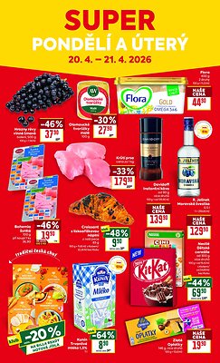 akční leták BILLA 15.4.2026-21.4.2026
