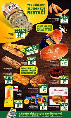 akční leták BILLA 15.4.2026-21.4.2026