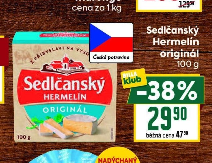 Sedlčanský Hermelín originál