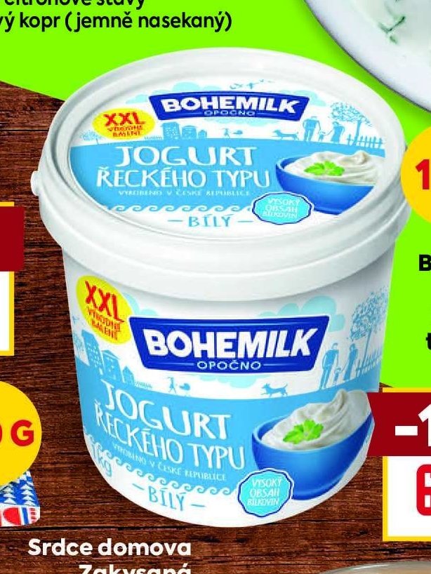 Bohemilk Jogurt řeckého typu bílý