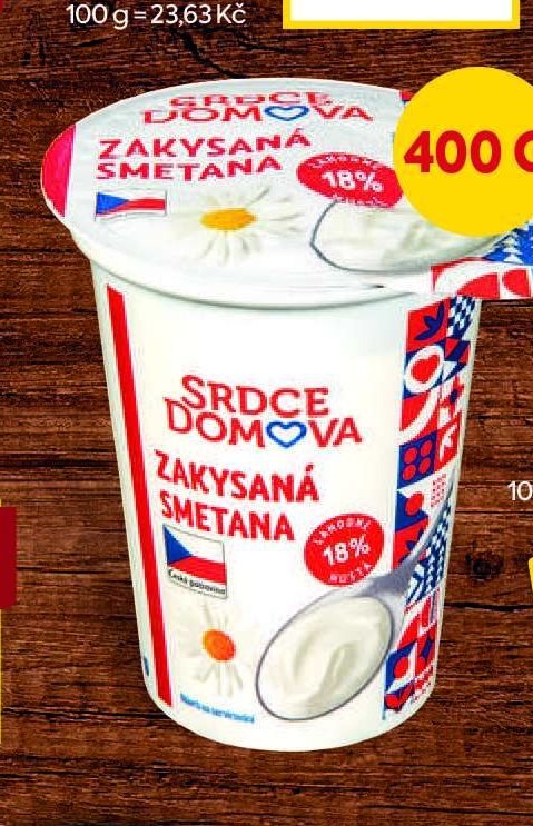Srdce domova Zakysaná smetana 18%