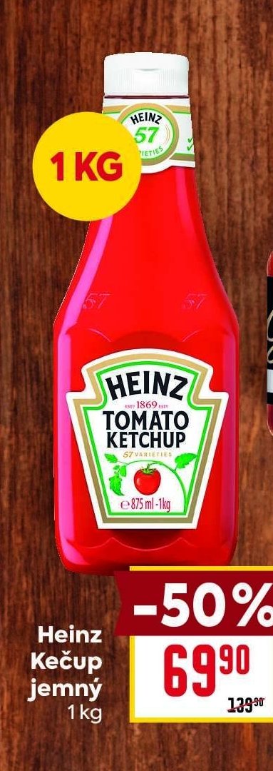 Heinz Kečup jemný 1 kg