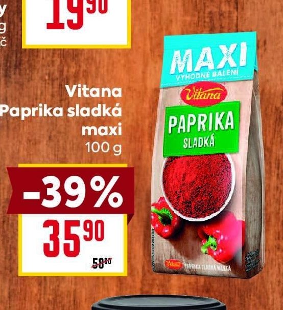 Vitana Paprika sladká maxi