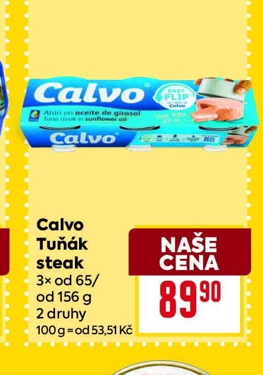 Calvo Tuňák steak