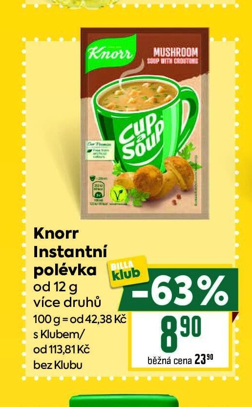 Knorr Instantní polévka