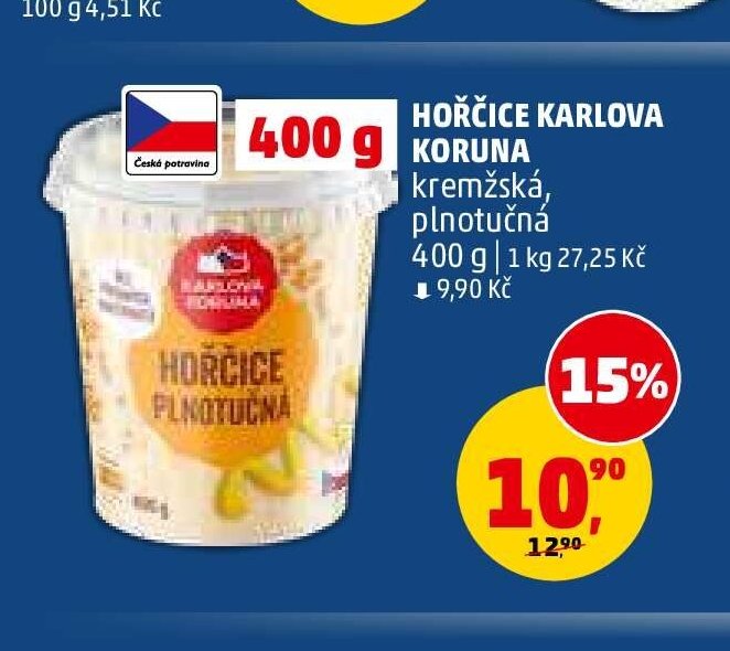 Hořčice Karlova Koruna