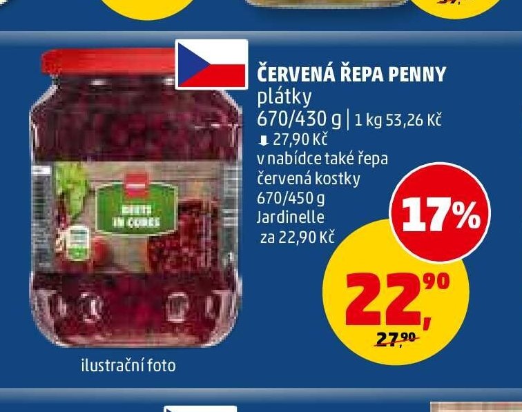Červená řepa Penny