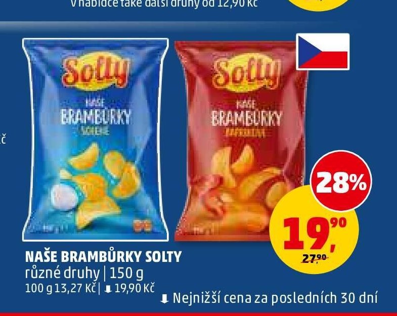Naše brambůrky Solty
