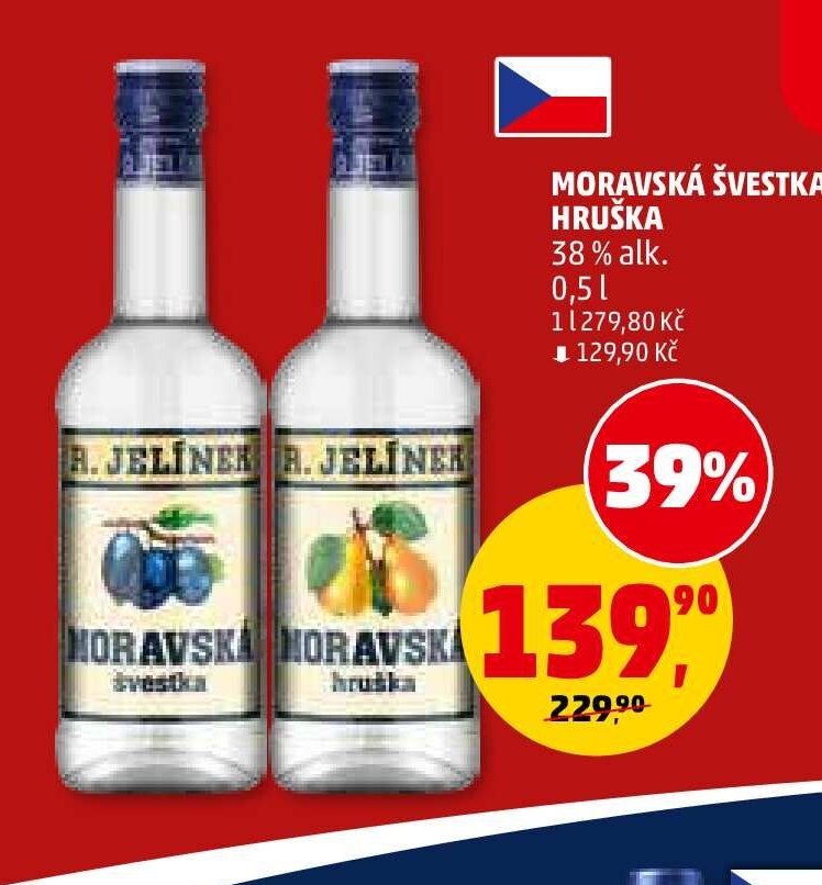 Moravská švestka, hruška
