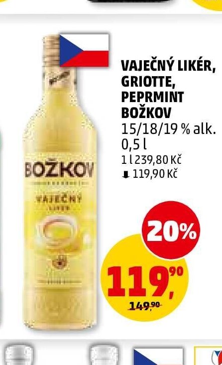 Božkov Vaječný likér