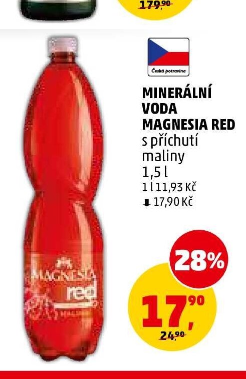 Minerální voda Magnesia Red