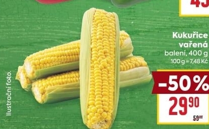Kukuřice předvařená