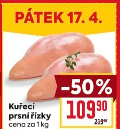 Kuřecí prsní řízky