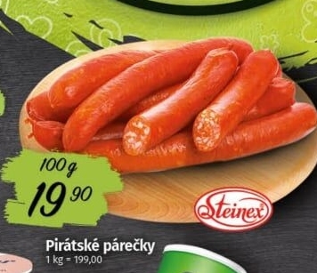 Párečky pirátské Steinex