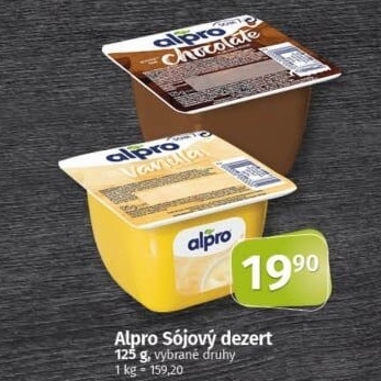 Sójový dezert Alpro